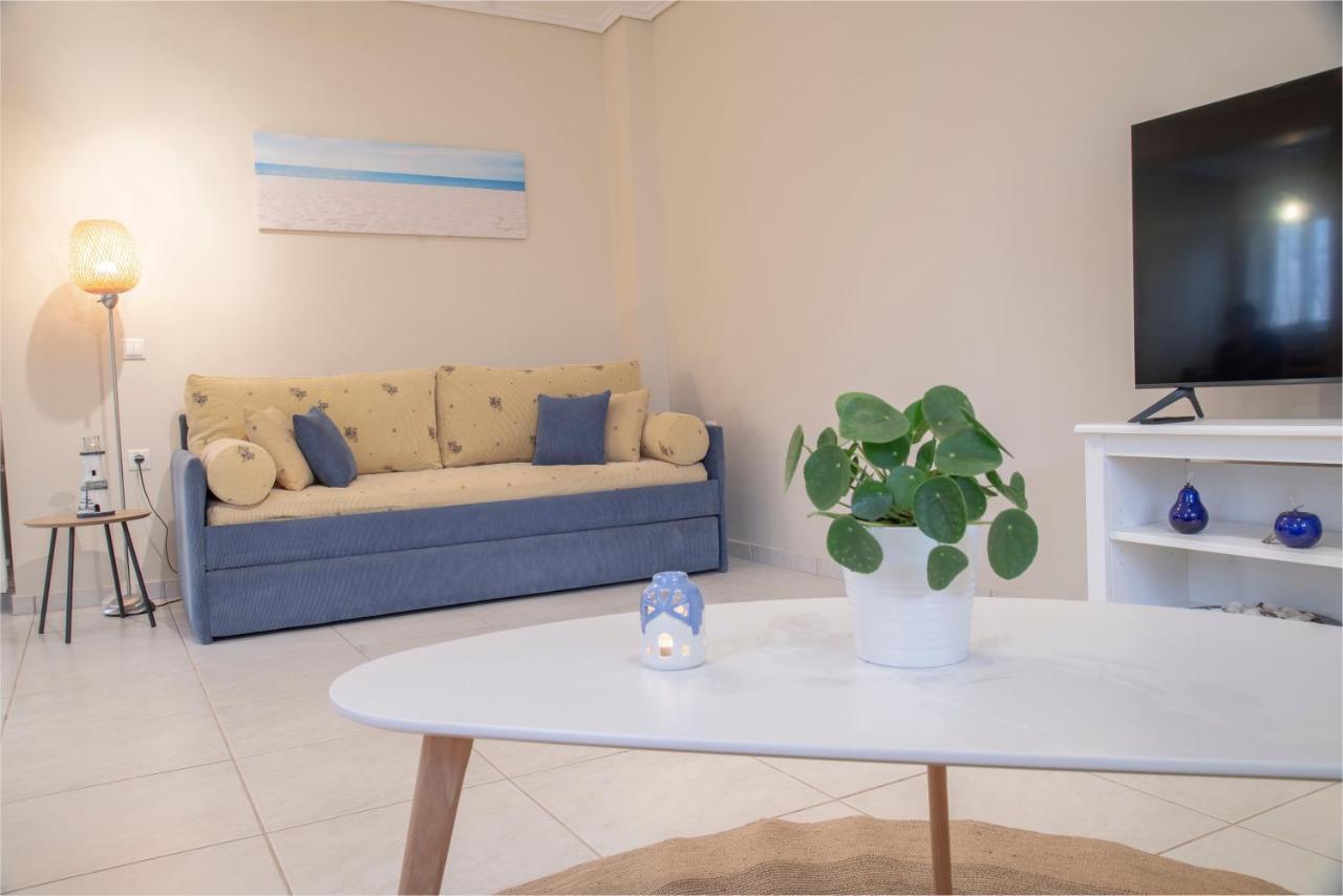 Cozy Beach Home Near Pristine Sea W/ Free Netflix Néa Mákri Esterno foto